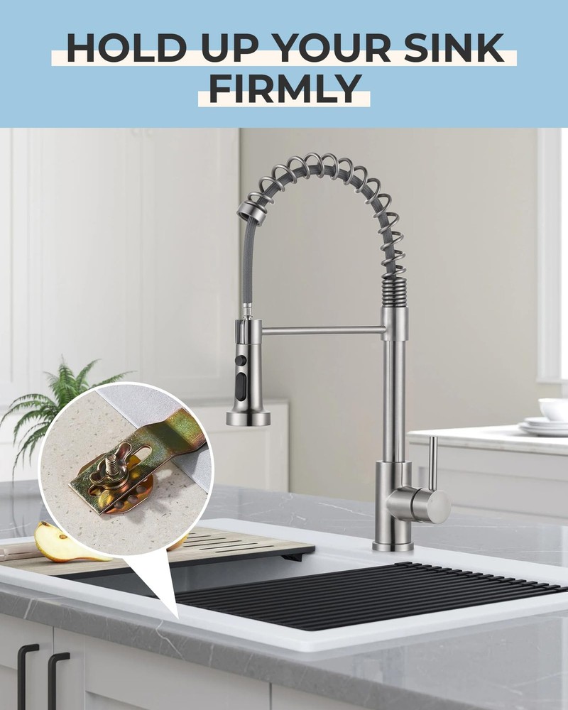 Undermount Sink Clips 10 Pack: Premium Brackets & Mounting 10 Pack