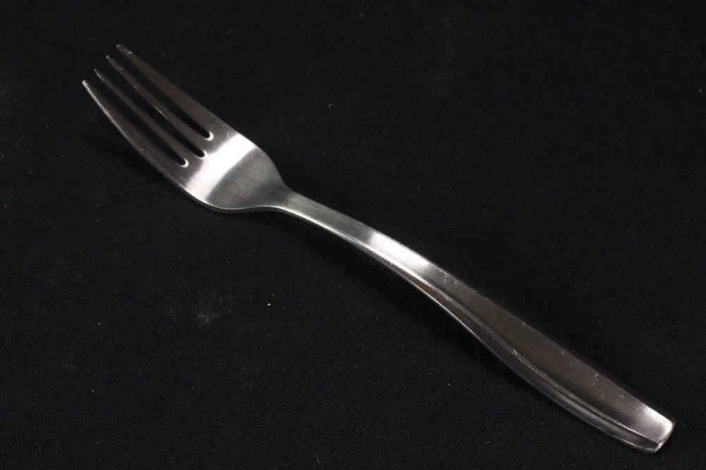 6 Pieces "JAZZ" Pattern Brushed Satin Finish Gourmet Settings Stainless Flatware