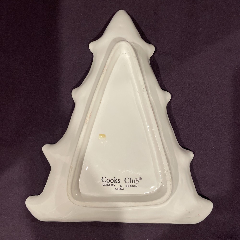 Christmas Tree Candy Dish dish Cooks Club
