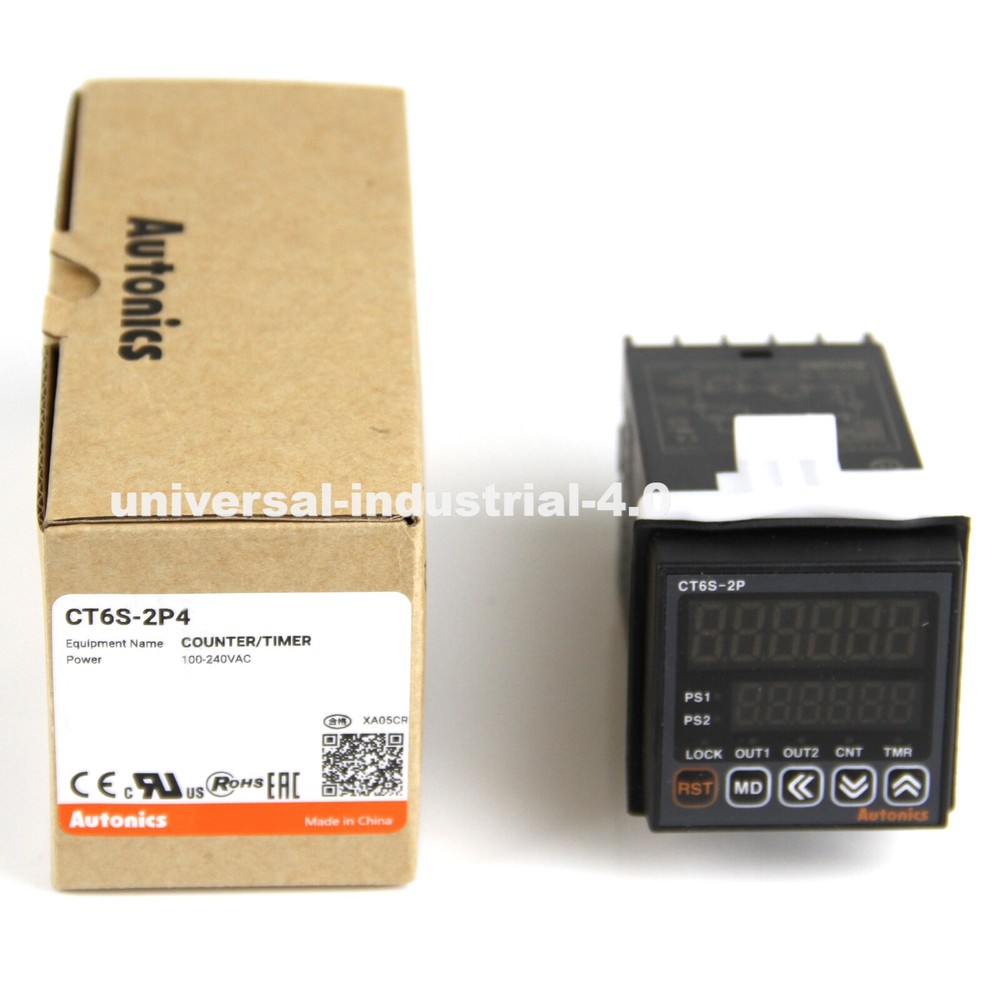 NEW AUTONICS CT6S-2P4 CT6S2P4 Counter/Timer