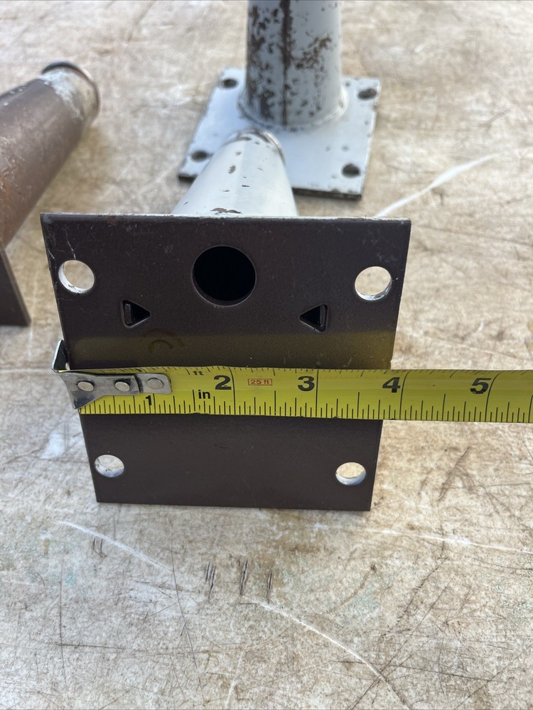 Vintage Industrial Steel Workshop Legs