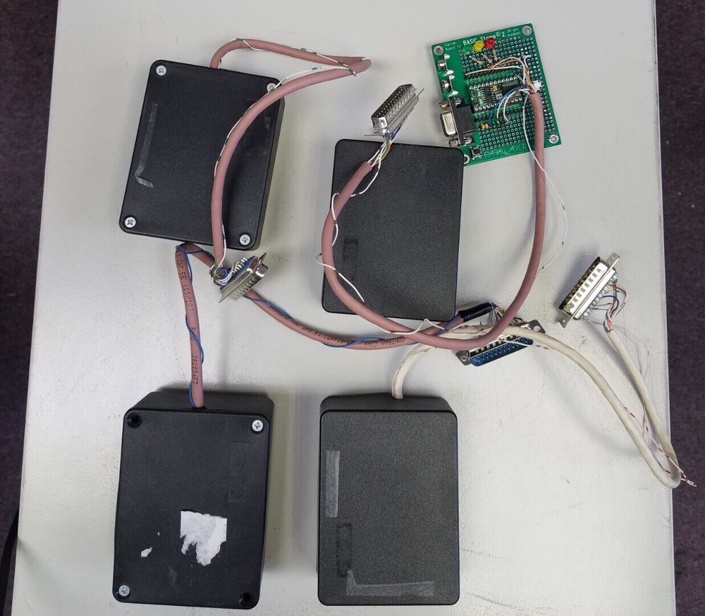 Parallax Base Stamp with BS2 Micro Computer Installed (Lot of 4)