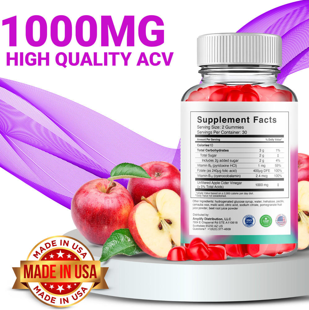 True Keto Fusion ACV Advanced Formula Supplement (60 Gummies)