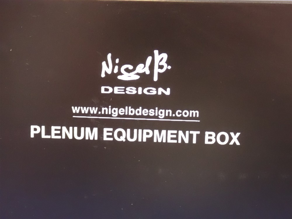 Nigel B. Design NB-PEBPM Pole Mount Plenum Equipment Box (H20)