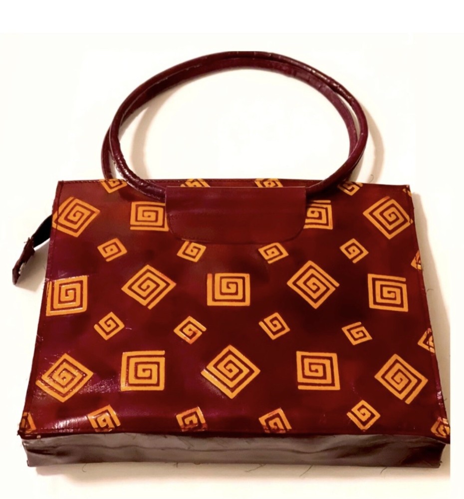 90s Vintage Bag Graphic Abstract Design