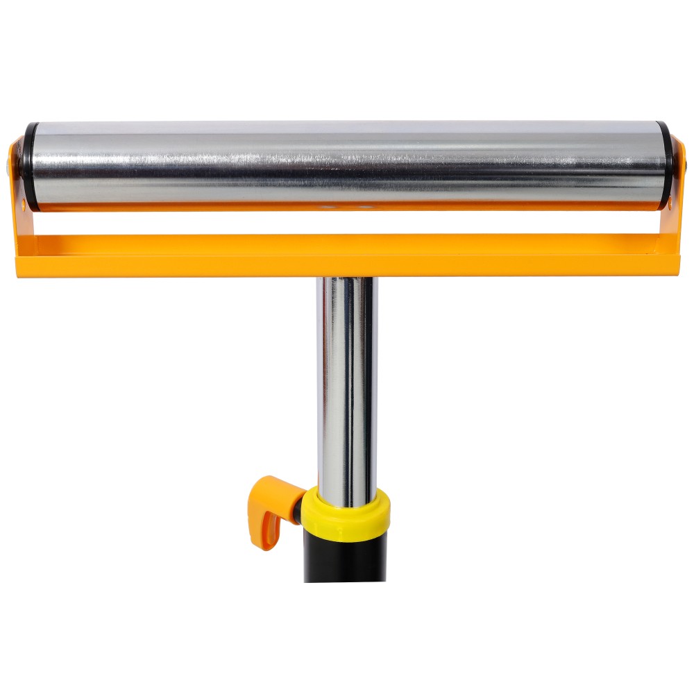 Heavy Duty Adjustable Single Roller Stand Steel Material Support Stand
