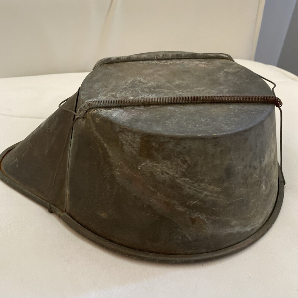 Vintage Coal Scuttle Bucket Metal Antique