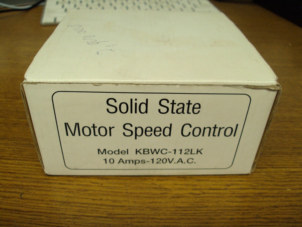 New In Box KB Electronics KBWC-112LK Solid State Motor Speed Control B330