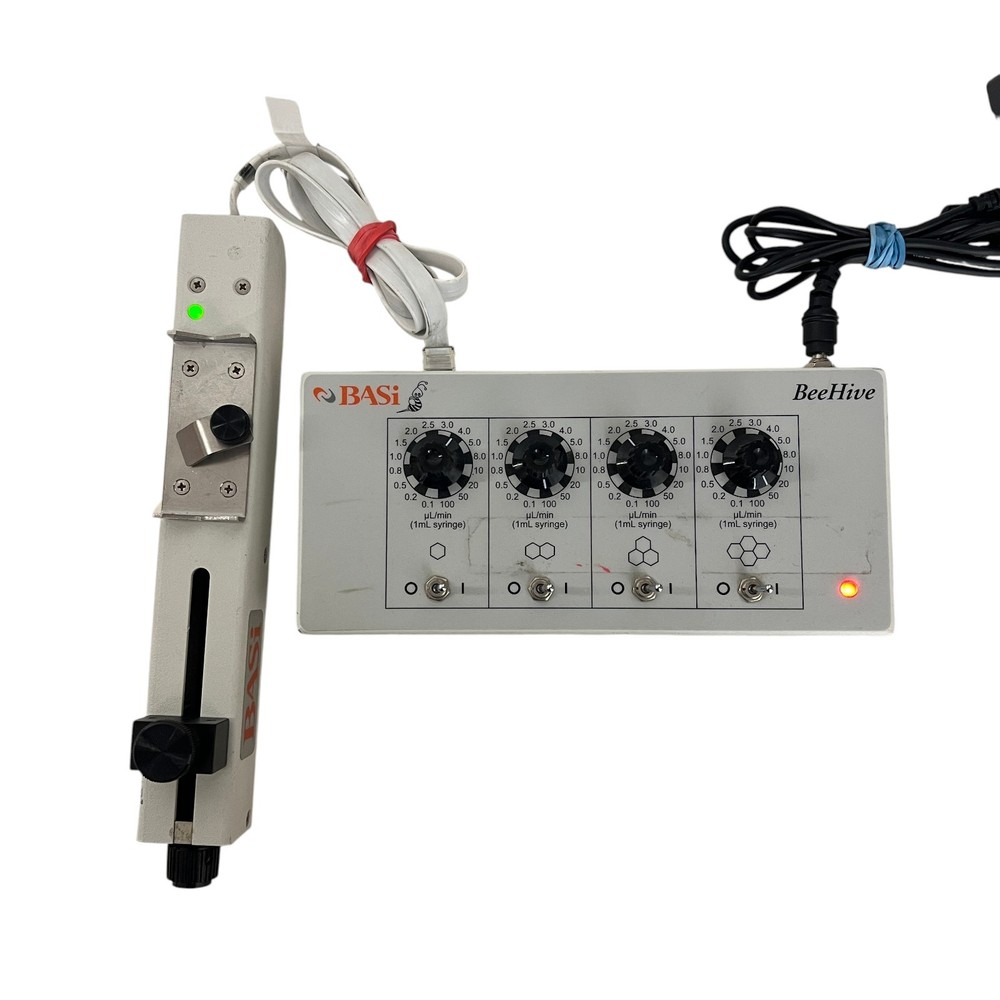Bioanalytical Systems BASi MD-1001 Baby Bee Syringe Pump with BeeHive Controller