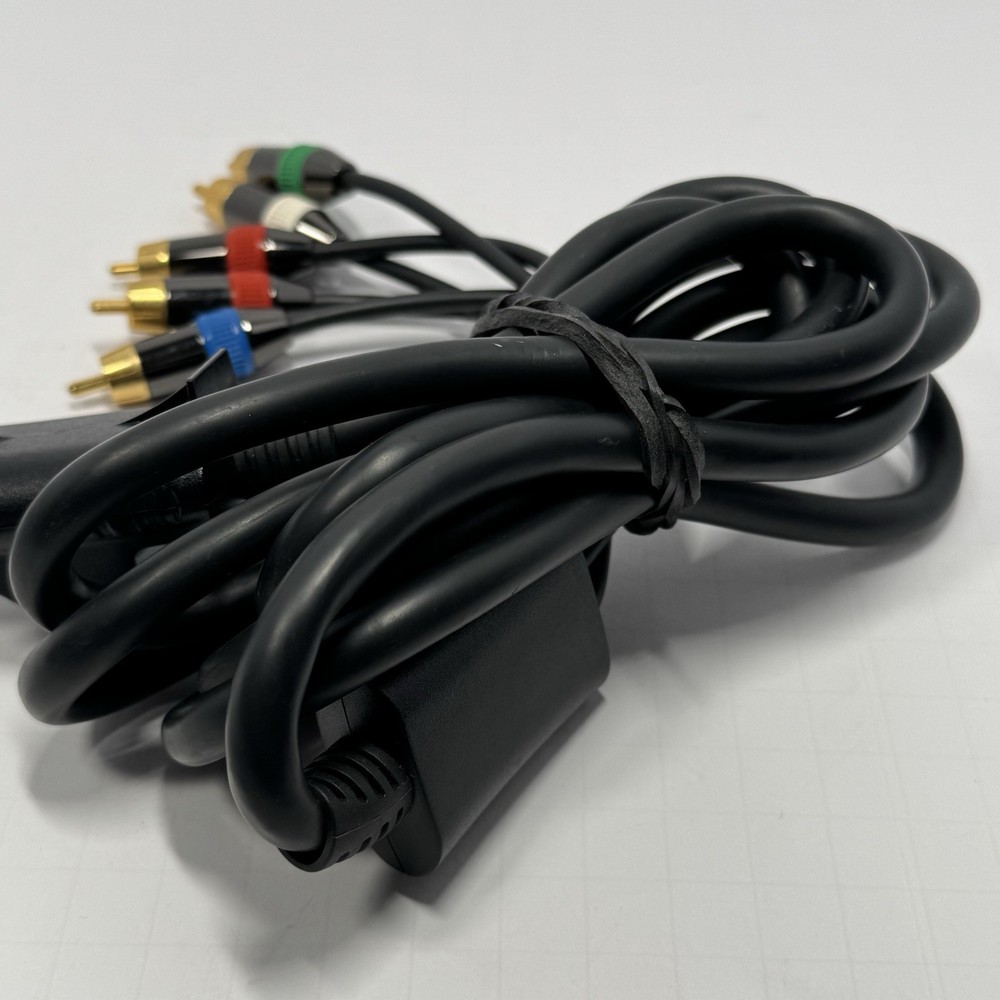 Original Microsoft Xbox HD AV Pack Component Cable OEM Optical Audio Tested