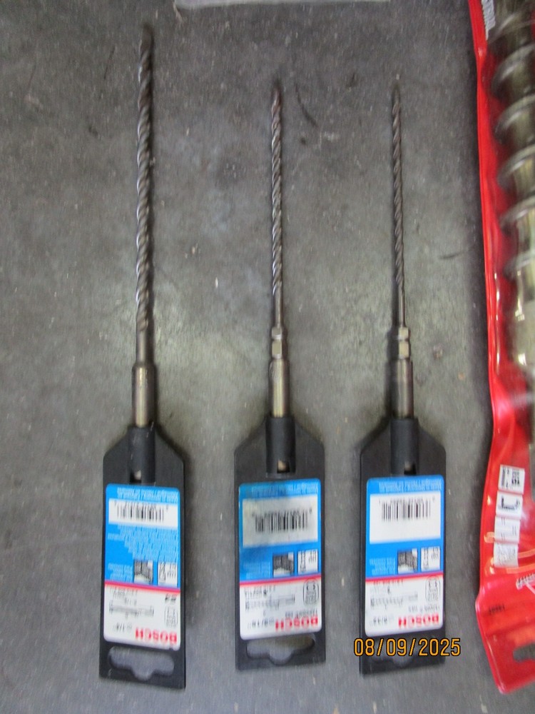 12 SDS Plus Concrete Bits