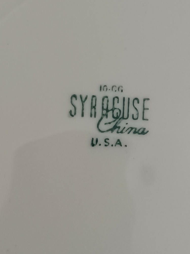 Syracuse China Dish 8.25"