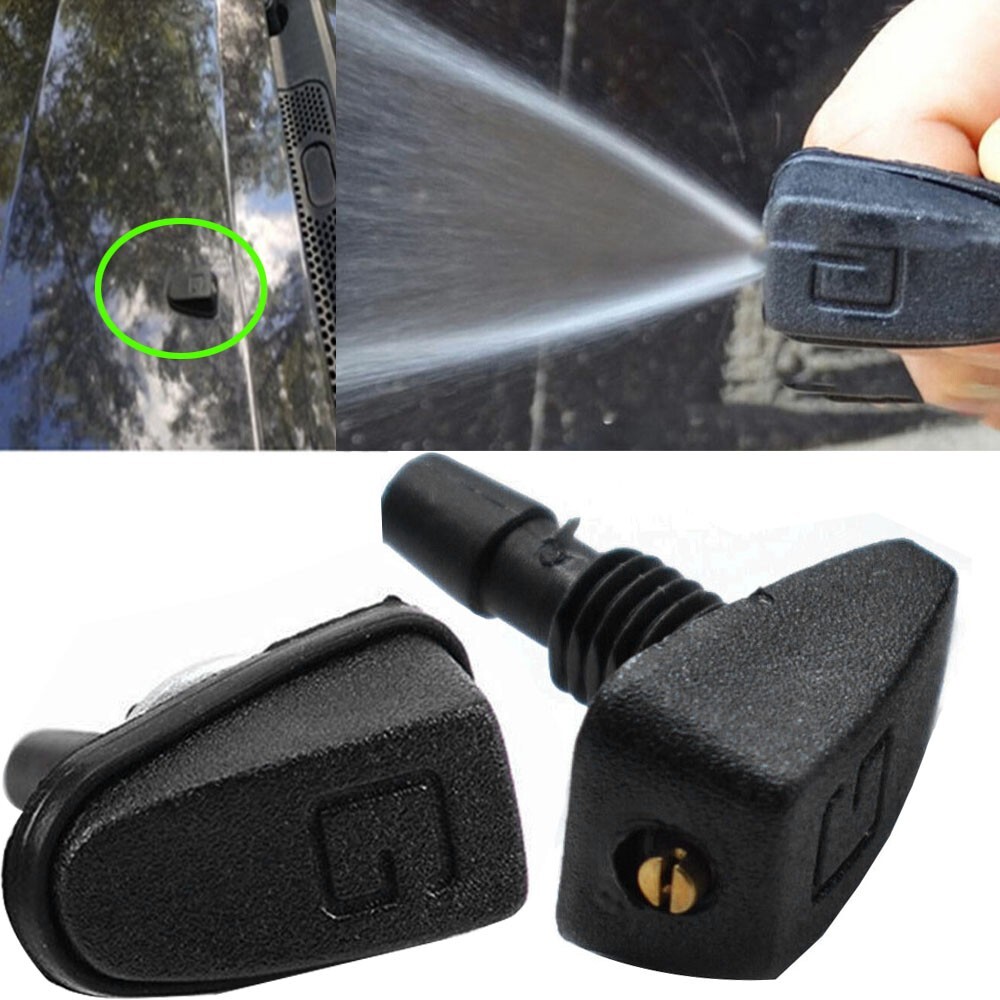 2x Windscreen Sprayer Washer Wiper Nozzle Car Front Window Spray Jet Accessories