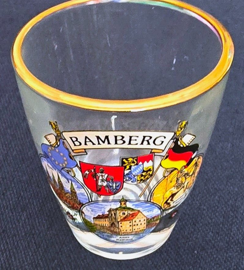 Souvenir Small Shot Glass Bamberg
