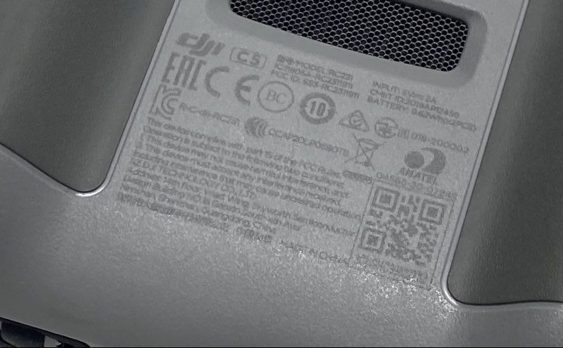 RC-N1 Dji Gray Plastic Remote Controller