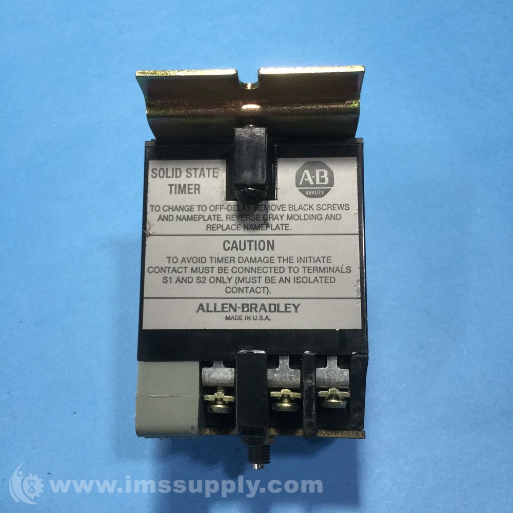 Allen Bradley 852S-NSC Series G Solid State Timer, 852 Module USIP