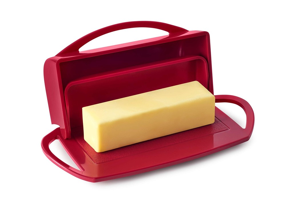 Better Dish Flip Top Butter without Spreader (White) White