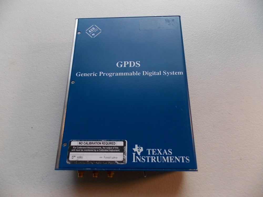 TEXAS INSTRUMENTS  GPDS GENERIC PROGRAMMABLE DIGITAL SYSTEM