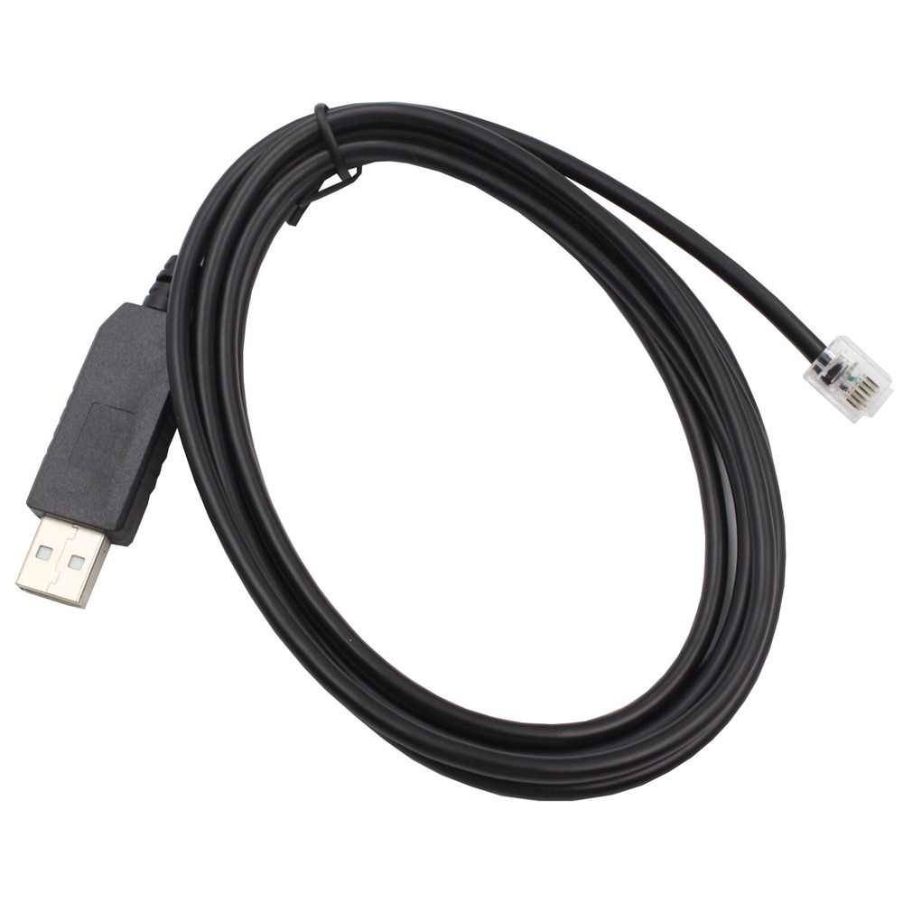 USB To Rj11 Rj12 6P4C Adapter Serial Control Cable EQMOD Cable for - Mount