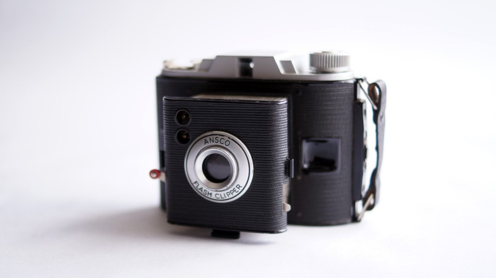Vintage Ansco Flash Clipper 616 Film Medium Format Camera