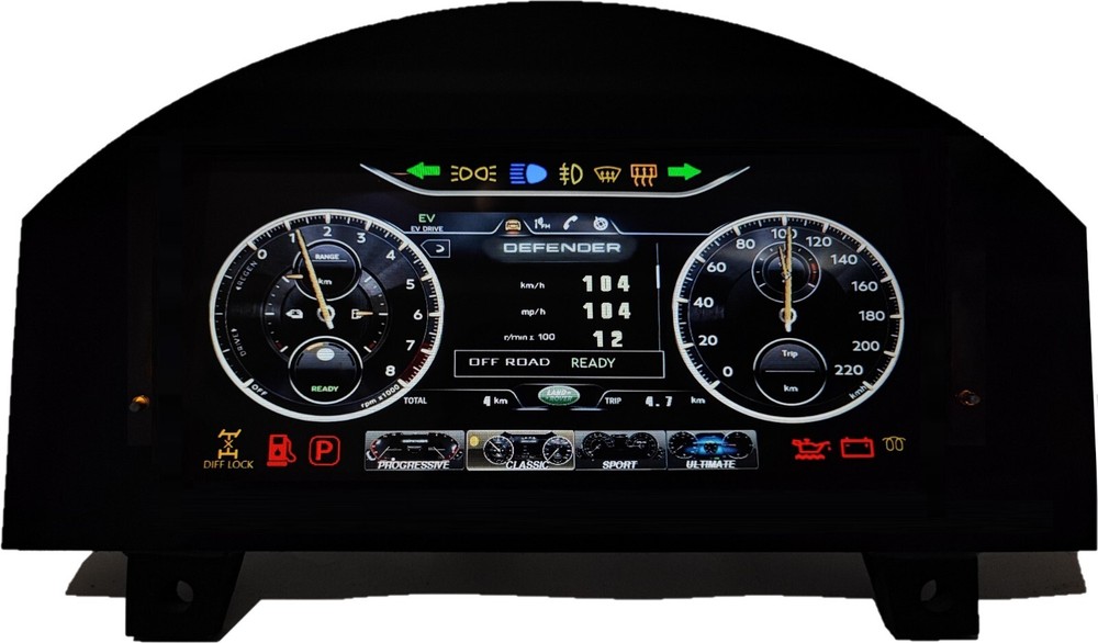LAND ROVER DEFENDER DIGITAL DASHBOARD LUXURY