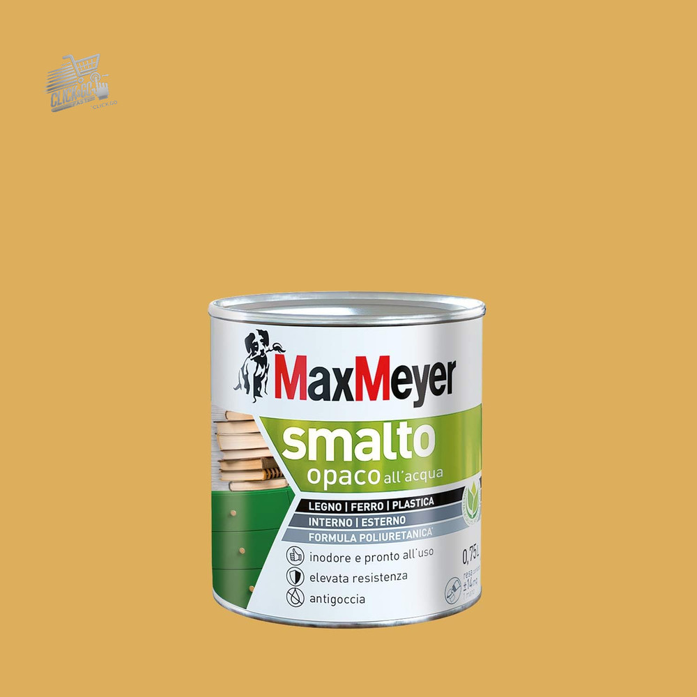 Yellow Matte Polyurethane Water Enamel Summer 0.75L