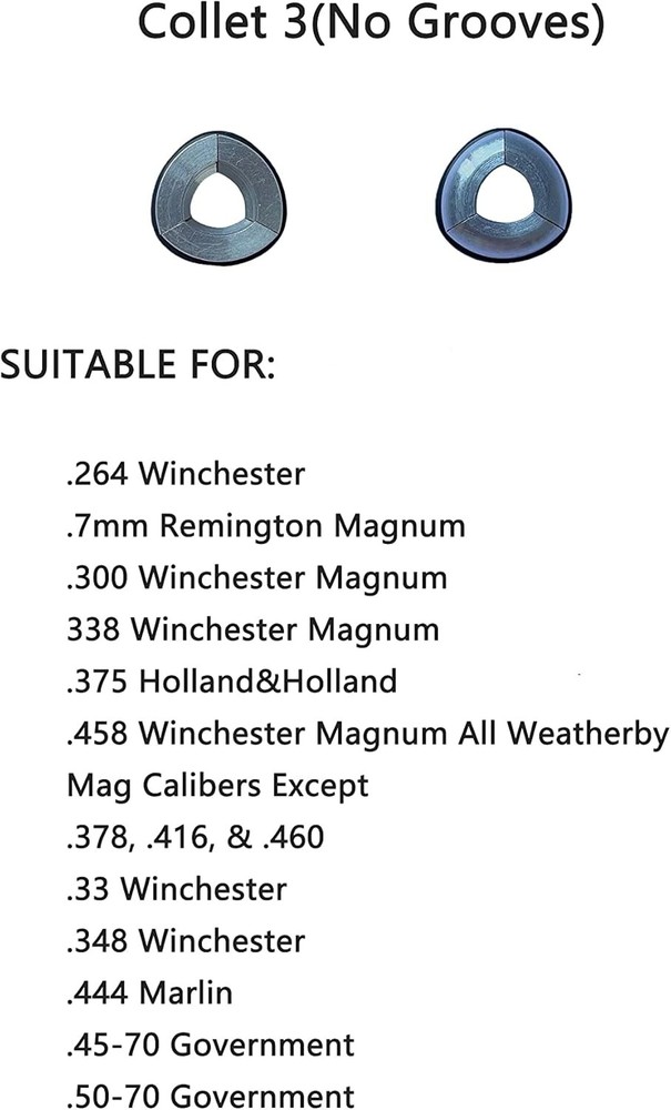 Impact Bullet Puller with 3 Different Expandable Collets (Pack of 1 Set) Blue