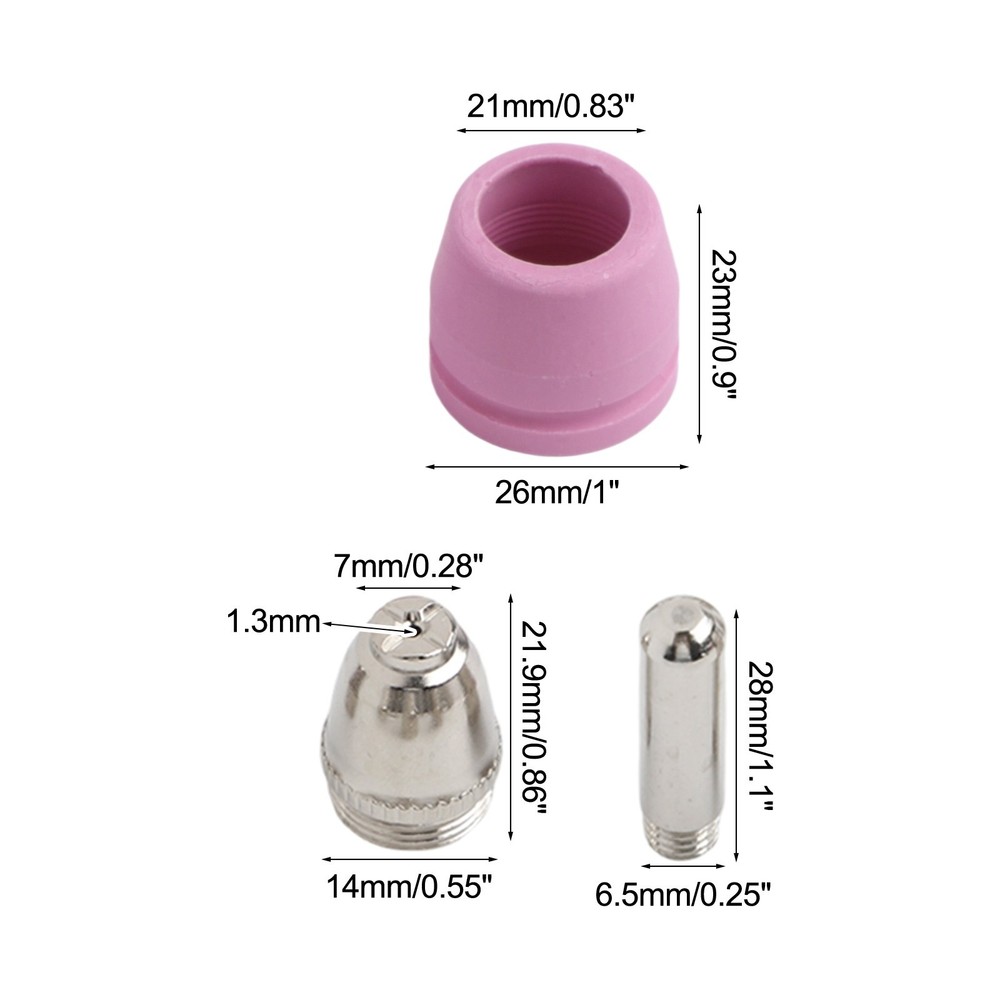 AG-60 Torch Parts Compatible With Multiple Models High Performance Electrodes