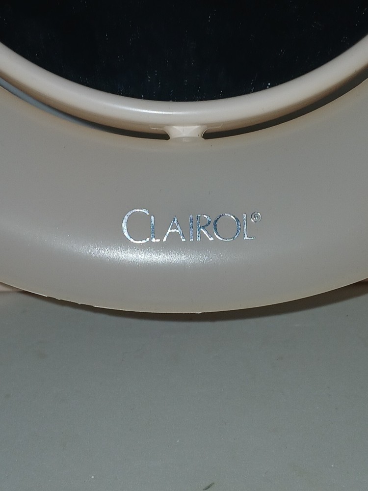 Pre-Owned Vintage Clairol 2-Sided Lighted Tabletop Vanity Makeup Mirror