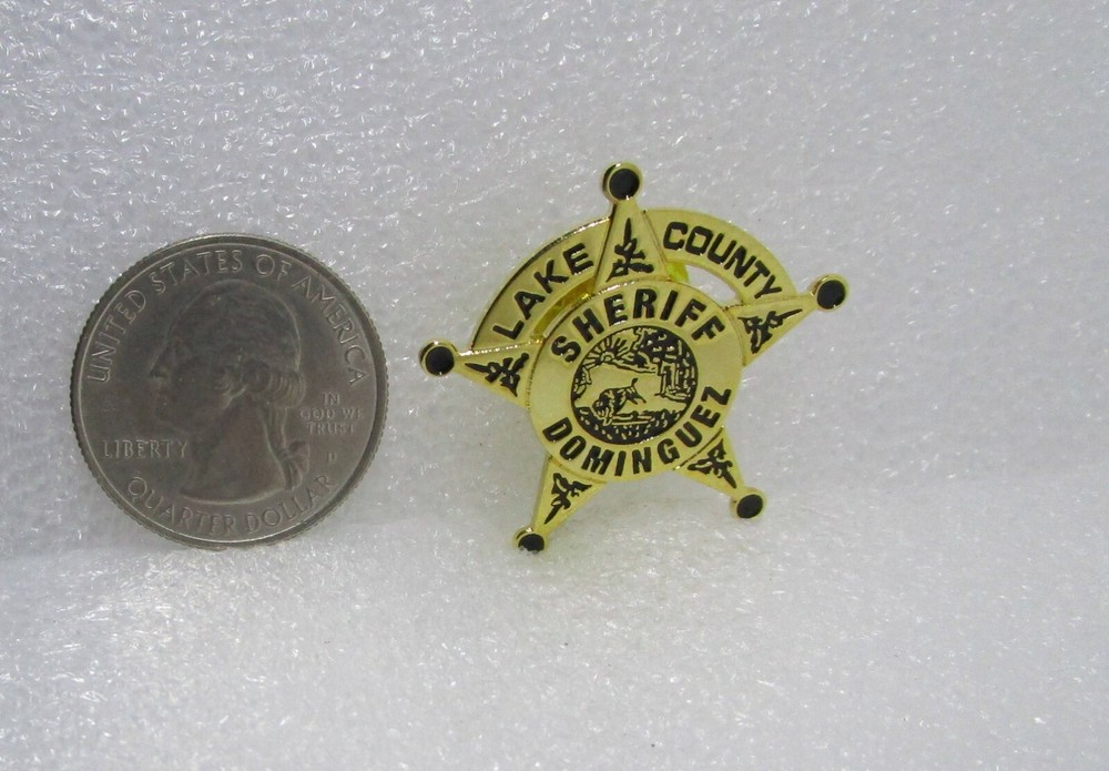 Lake County Sheriff Dominguez Pin