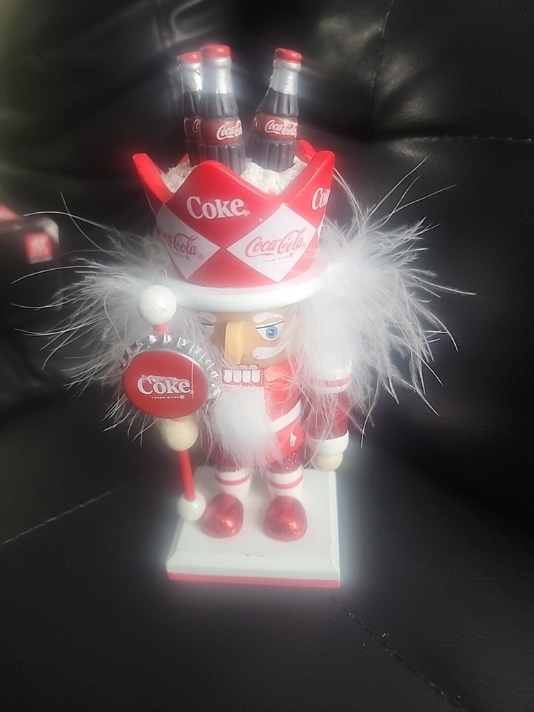 8" Coca-Cola Nutcracker