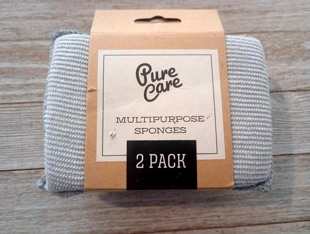 Pure Care 2 Pack Multi-Purpose Kitchen Sponges