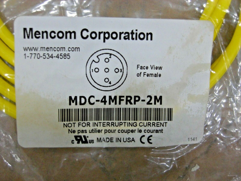 NEW Mencom Cable MDC-4MFRP-2M