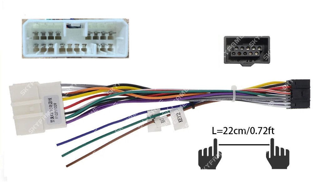 HOLDEN JACKAROO 1992-2003   POWER / STEERING CABLING FOR ANDROID HEAD UNIT