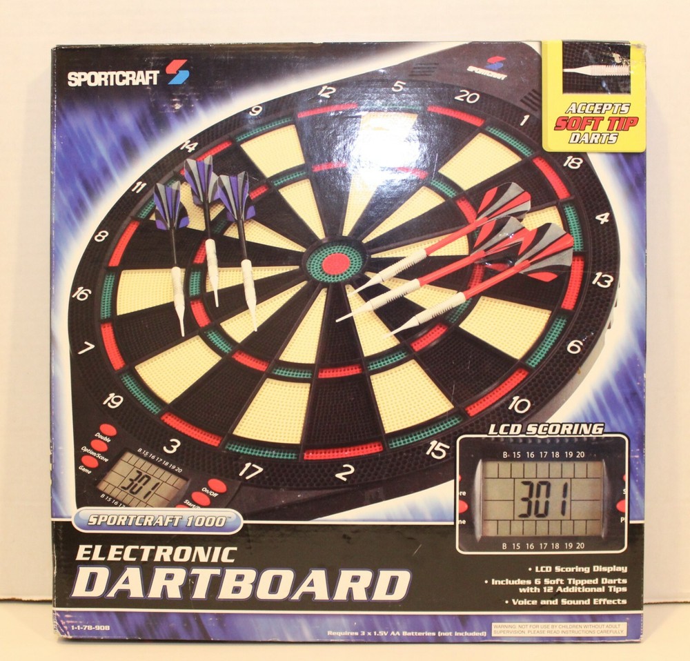 SPORTCRAFT 1000 Electronic Dart Board