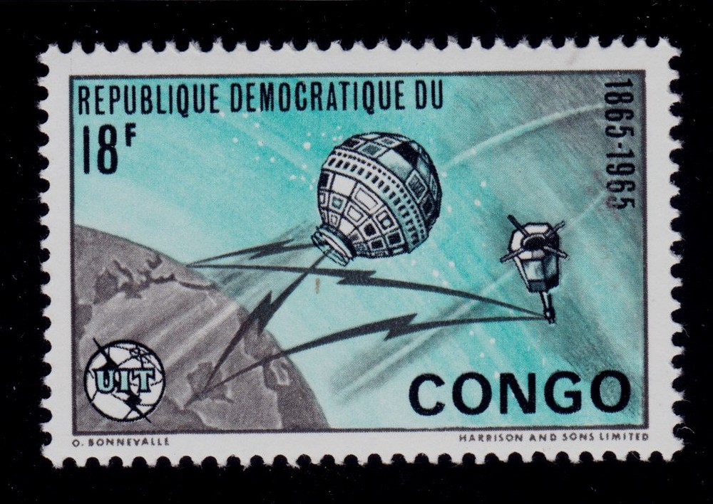 CONGO DEMOCRATIC REPUBLIC  SCOTT# 538   MNH SPACE TOPICAL