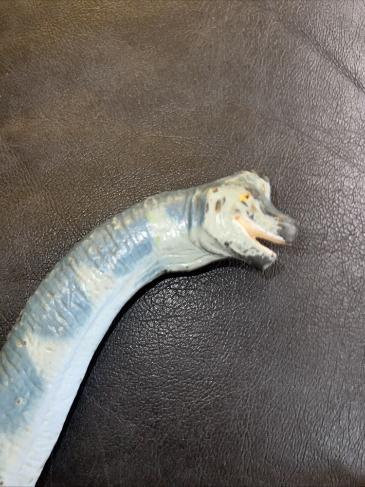 1988 The Carnegie Safari Collection Brachiosaurus Dinosaur Solid Rubber Plastic