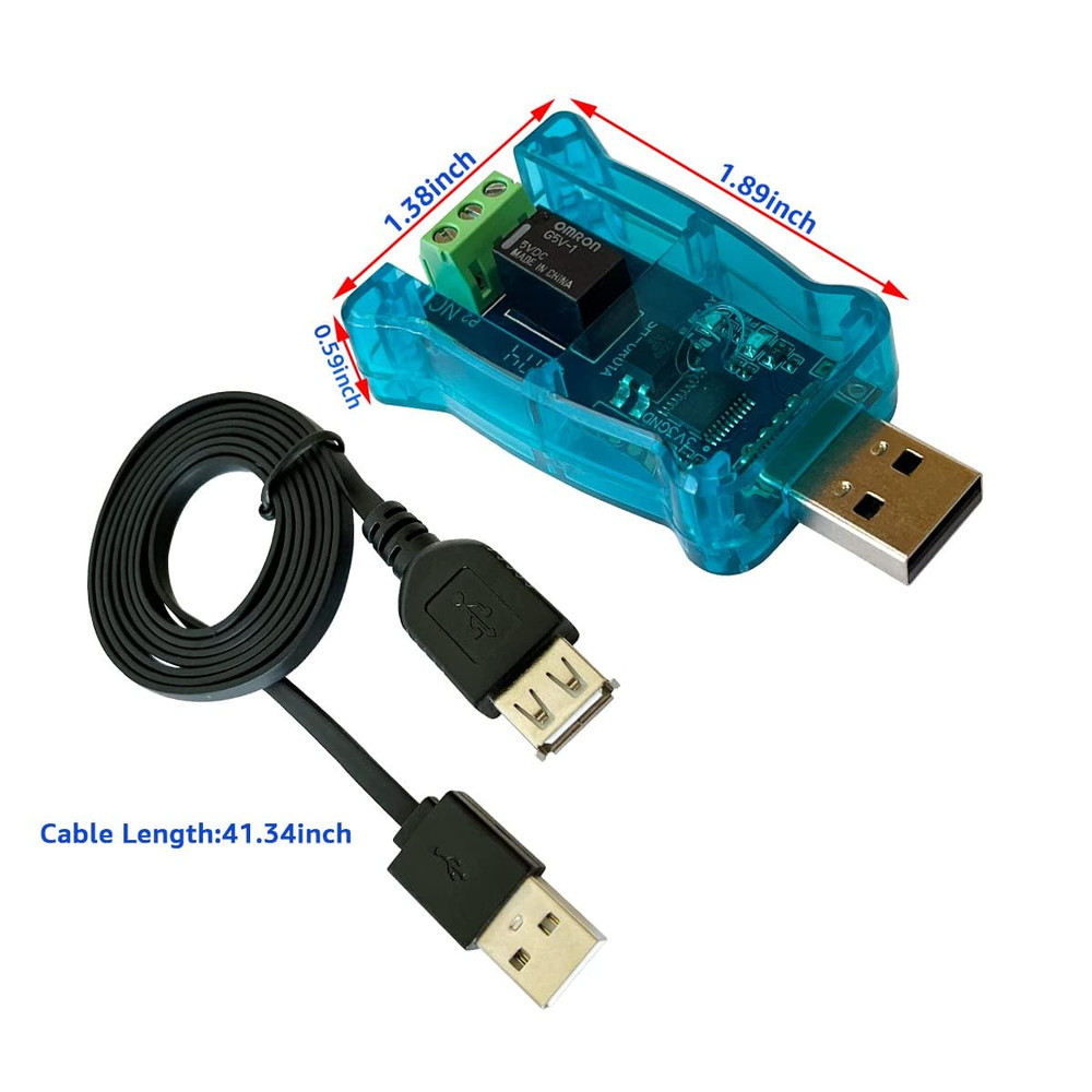 SH-UR01A USB Relay Controller for Computer and Laptop(1Ch)