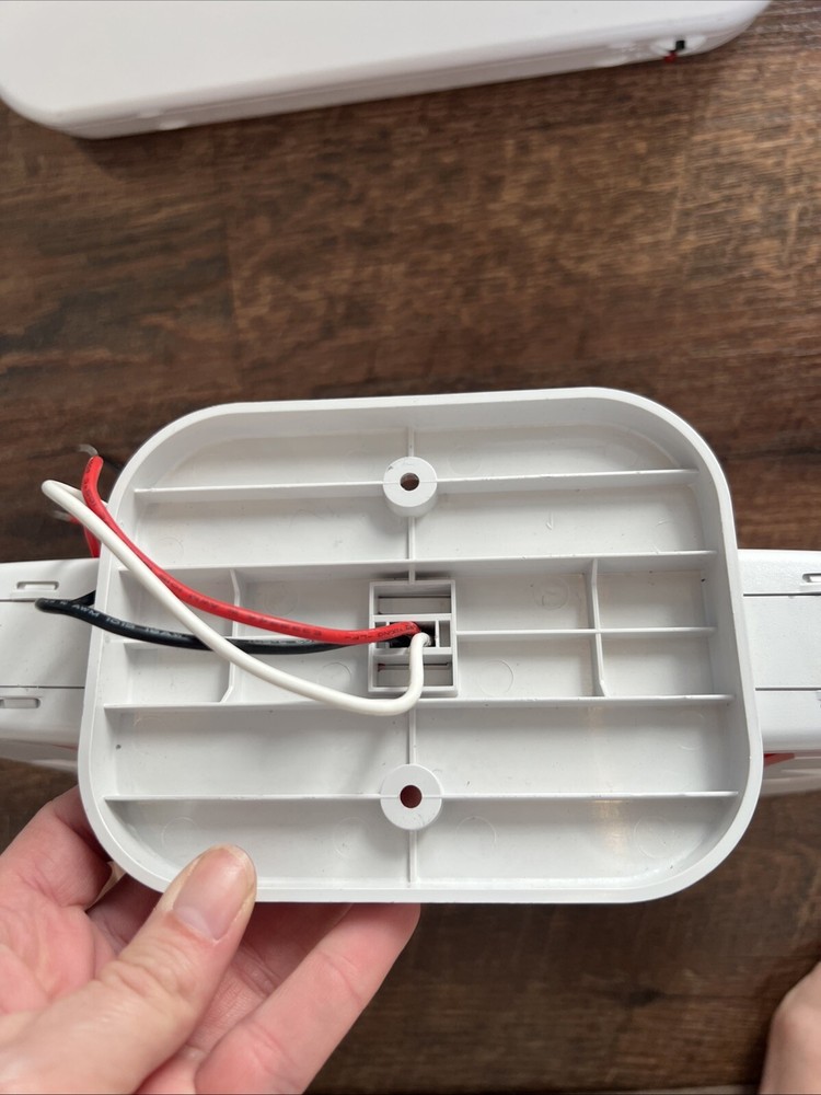 Wired Exit Signs 1 Double Sided & 3 One Sided AS IS UNTESTED