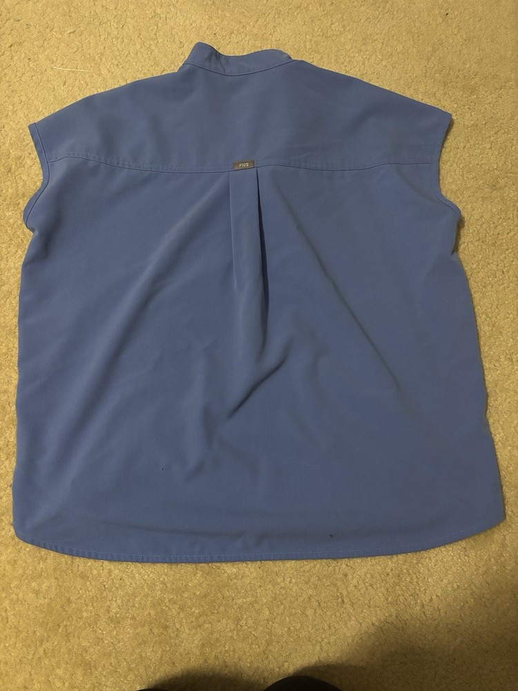 Figs Women Scrub Set Cecil Blue Small