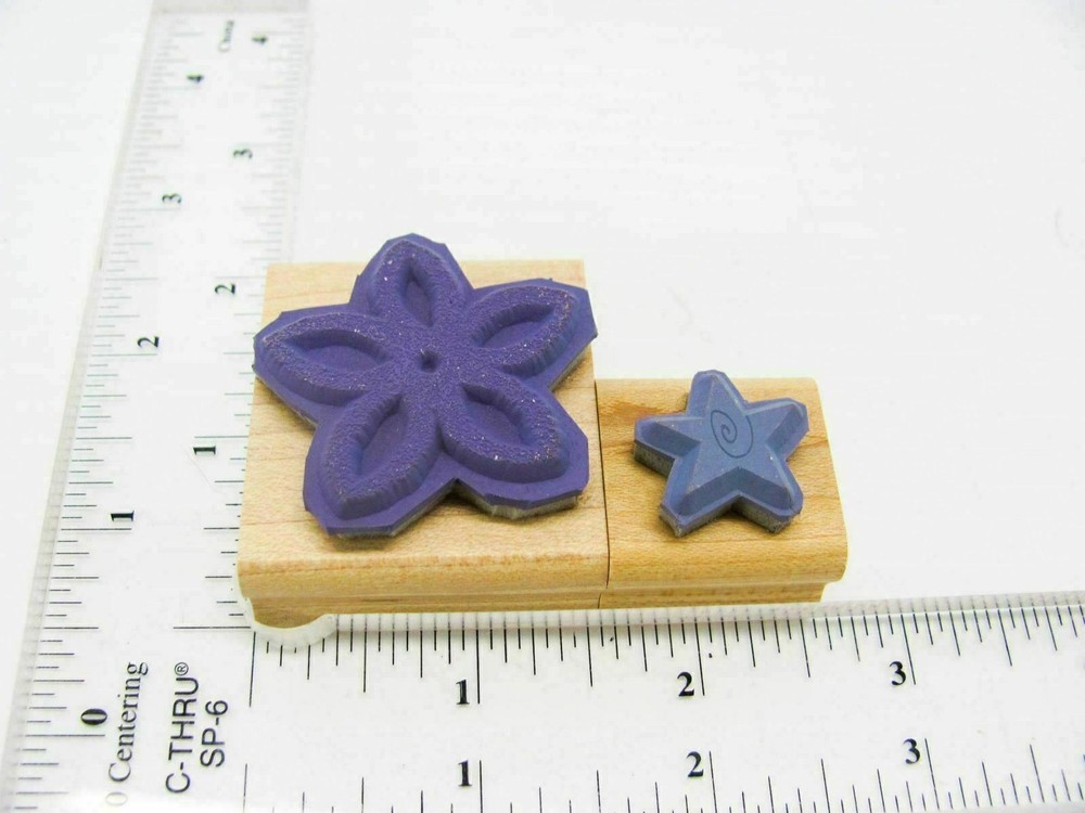 Super Stars Rubber Stamp - Stamp Set A254