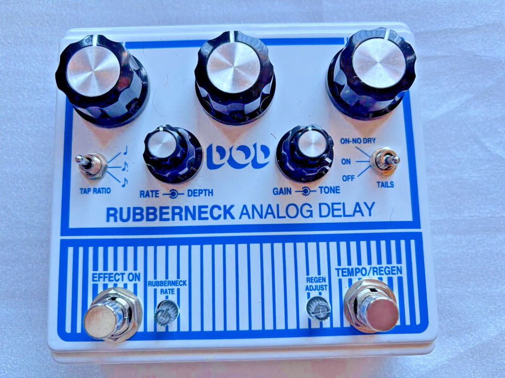DOD Rubberneck Analog Delay Guitar Effect Pedal