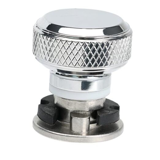 Silver Quick Release Motorcycle Fender - Silver Screws & Base