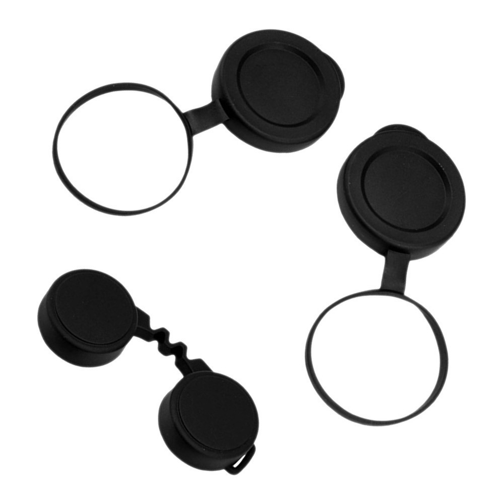 Binocular Lens Protective Rubber Caps Objective Covers for Optical Lens Guard