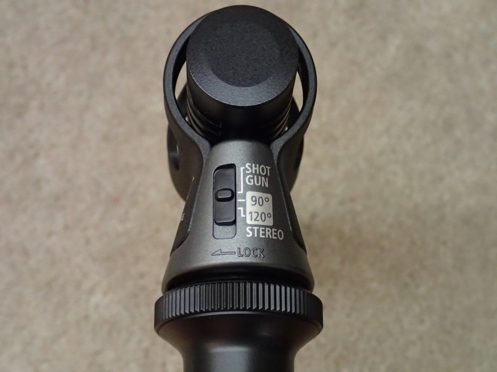 Canon DM-100 Directional Stereo Microphone with Windscreen Nice in Box