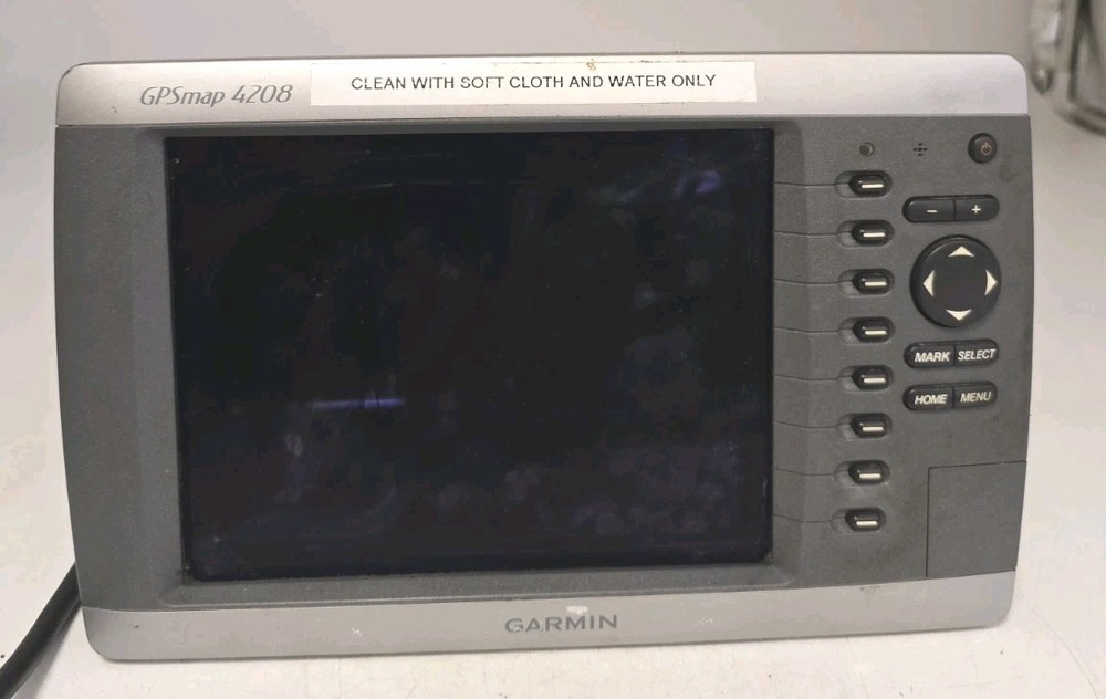 Garmin Gpsmap 4208 Chartplotter / Sonar Display Radar Fishfinder
