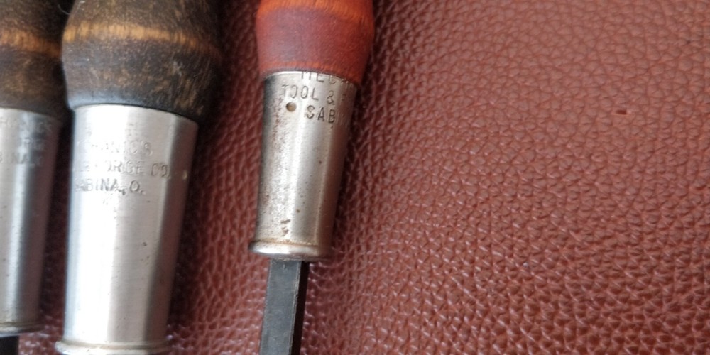 NOS!! MAC TOOLS Screwdriver Set ~ Early model MECHANICS FORGE & TOOL CO.