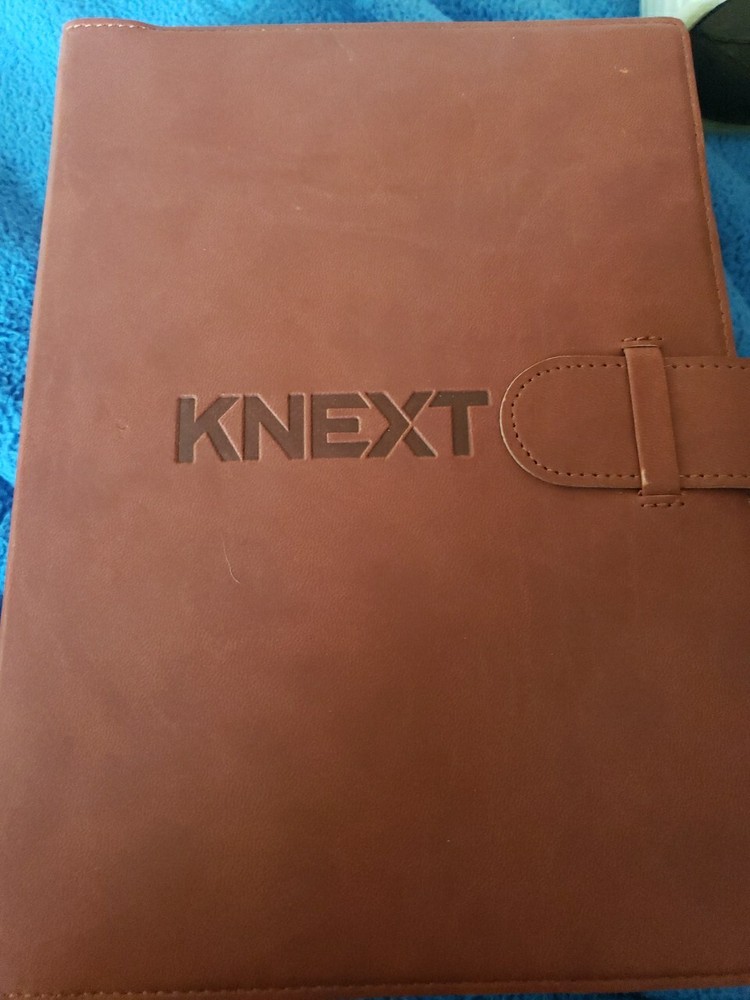 PU Leather Business Journal A5 Notebook Lined Paper Writing Diary Pages - KNEXT