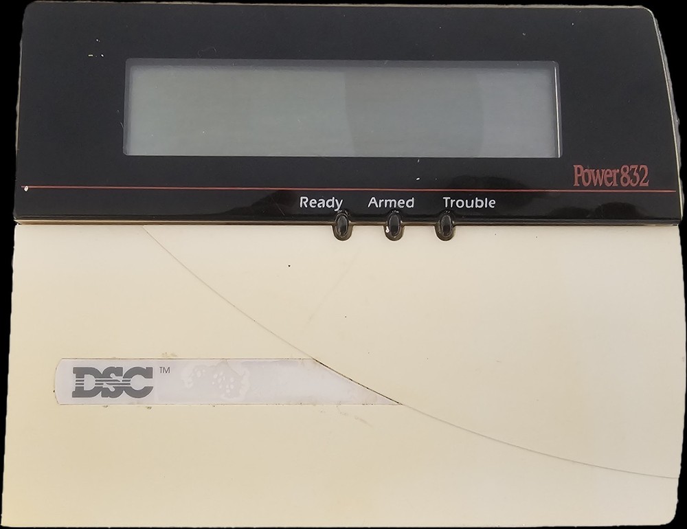 DSC LCD5500Z - Power832Programmable MessageLCD keypad