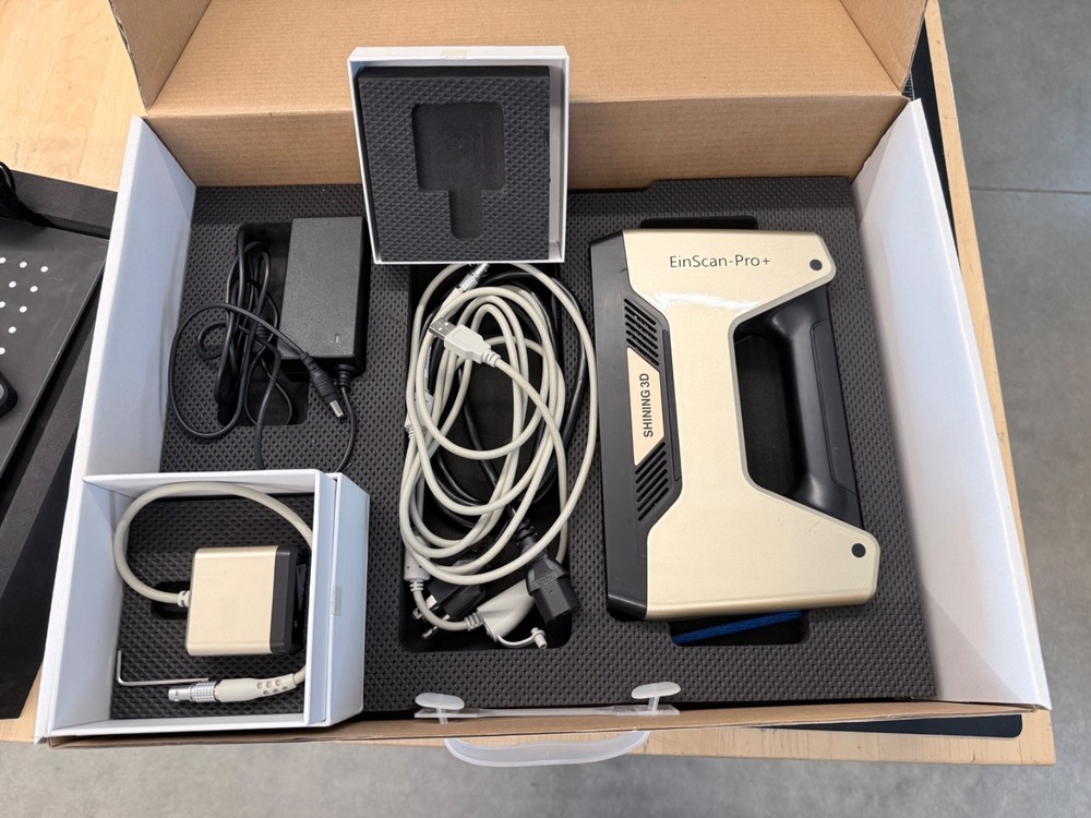 Shining 3D EinScan-Pro+ Color, Turntable,  Accessories, Orig. Sofware & License